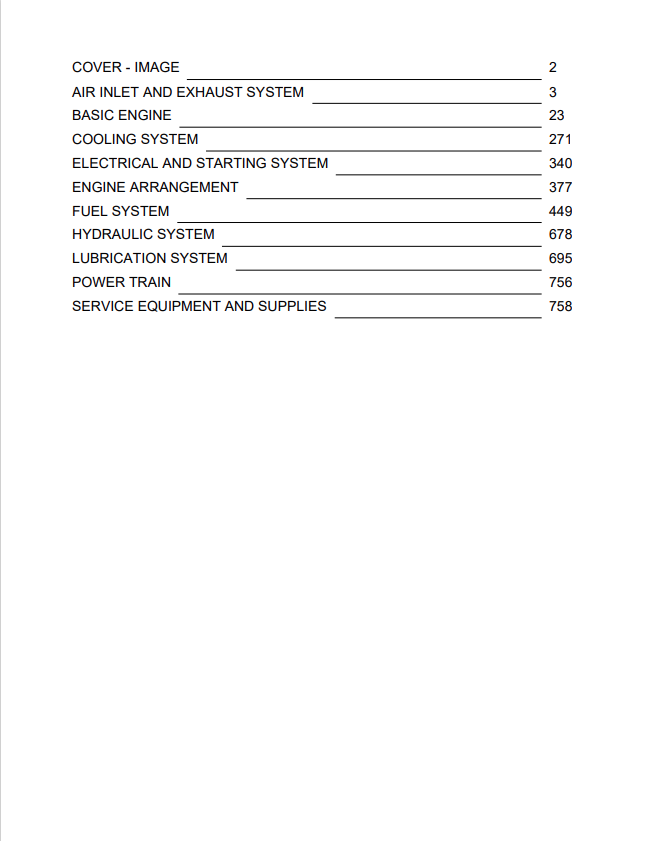 Caterpillar Cat 3208 Engine Machine Service and Repair Manual PDF | S/N 79V