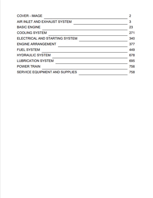Caterpillar Cat 3208 Engine Machine Service and Repair Manual PDF | S/N 79V