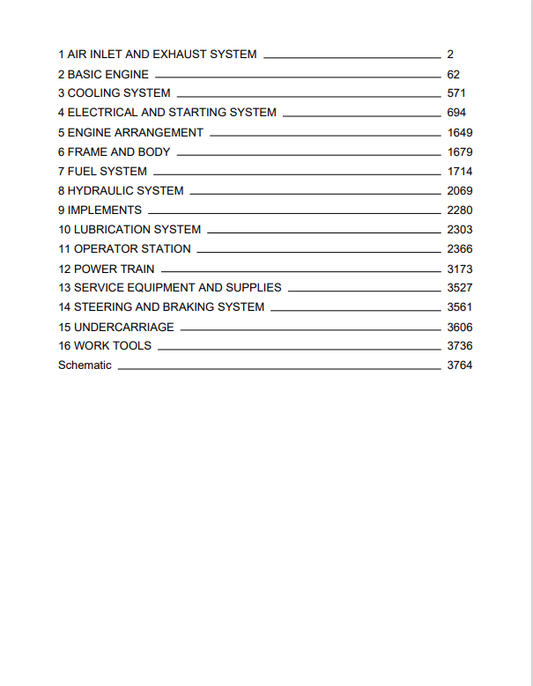 Caterpillar Cat 3304 Engine-Machine Service and Repair Manual PDF | S/N 12Z