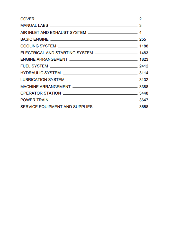 Caterpillar Cat 3406 Engine- Machine Service And Repair Manual PDF | S/N 41Z