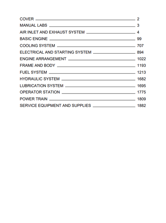 Caterpillar Cat  3412E Engine - Machine Service and Repair Manual PDF | S/N 80M