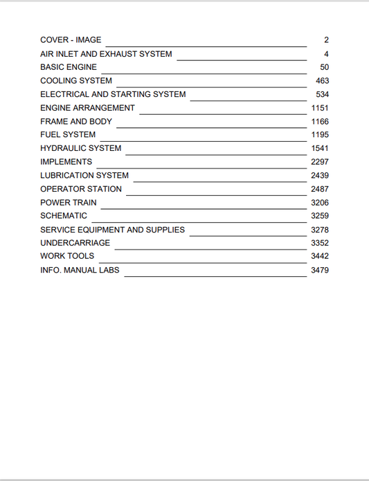 Caterpillar Cat 350-A Excavator Service and Repair Manual PDF | S/N 7RK