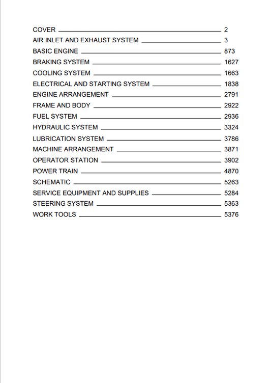 Caterpillar Cat 563C Wheel Feller Buncher Service and Repair Manual PDF | S/N JCB