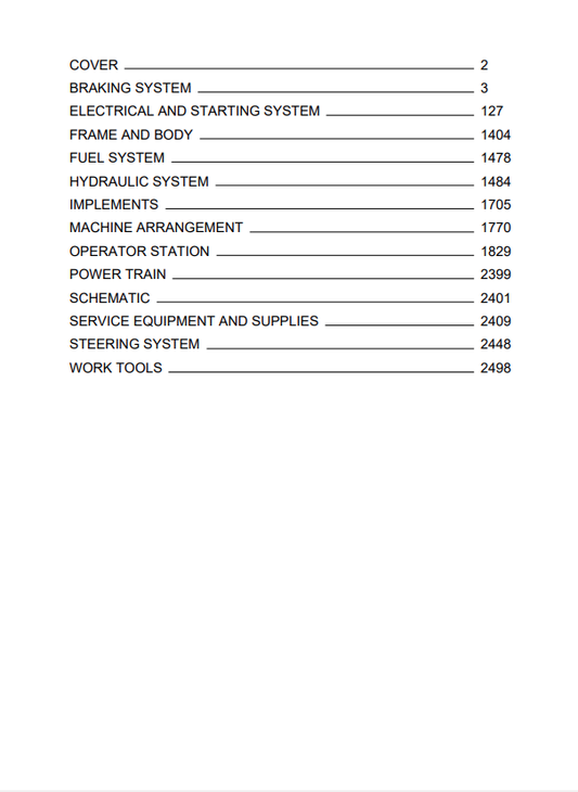 Caterpillar Cat 631G Wheel Scraper Service and Repair Manual PDF | S/N AXZ