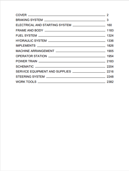 Caterpillar Cat 631G Wheel Scraper Service and Repair Manual PDF | S/N CMT