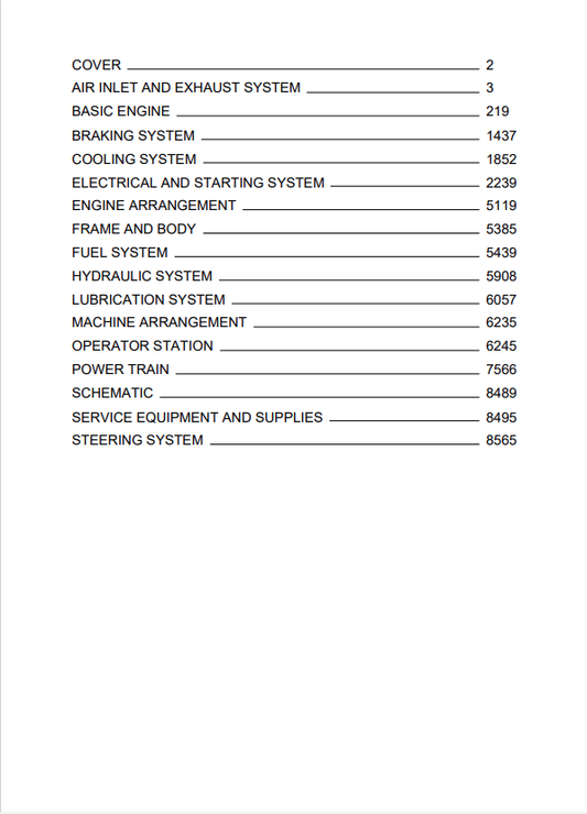 Caterpillar Cat 777C Truck Service and Repair Manual PDF | S/N 4XJ