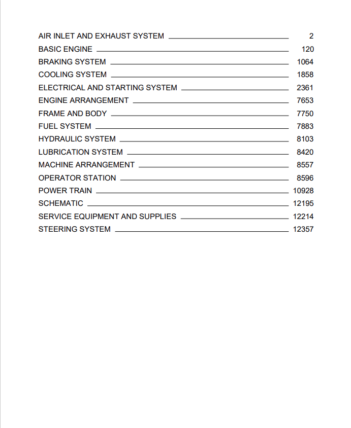 Caterpillar Cat 785B Truck Service and Repair Manual PDF | S/N 6HK