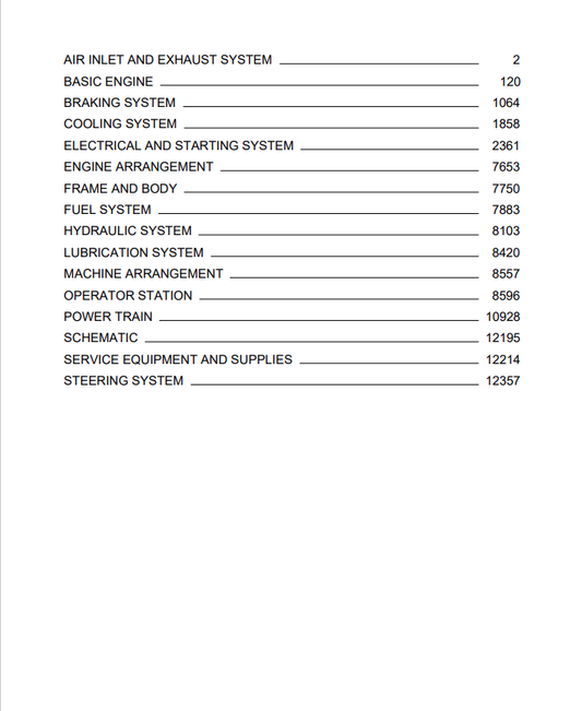 Caterpillar Cat 785B Truck Service and Repair Manual PDF | S/N 6HK