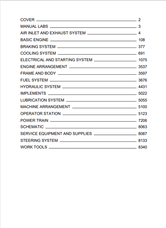 Caterpillar Cat 938G Wheel Loader Service and Repair Manual PDF | S/N 4YS