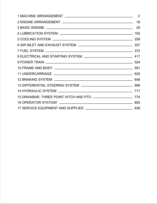 Caterpillar Cat 95E Challenger Parts Catalogue Manual PDF | S/N 6KS