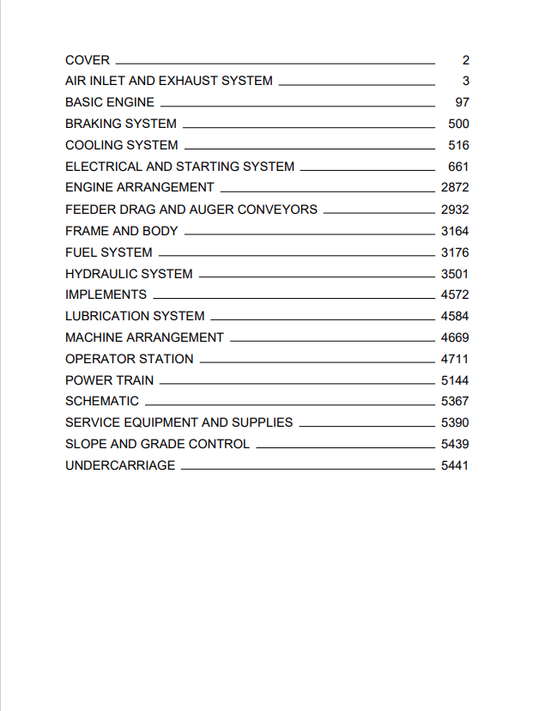 Caterpillar Cat AP-1055D Asphalt Paver Service and Repair Manual PDF | S/N FAC