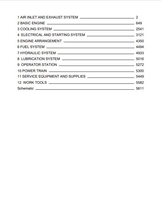 Caterpillar Cat C15 Engine Service and Repair Manual PDF | S/N TXY00001