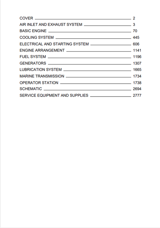 Caterpillar Cat C18 Generator Set Service and Repair Manual PDF | S/N DTP