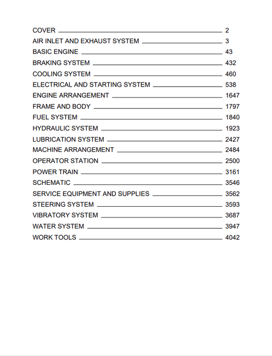 Caterpillar Cat CB-534D Vibratory Compactor Service and Repair Manual PDF | S/N FGH
