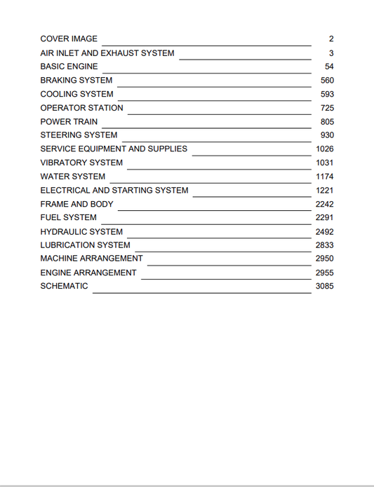 Caterpillar Cat CB3-4 Vibratory Utility Compactor Service and Repair Manual PDF | S/N 34500001