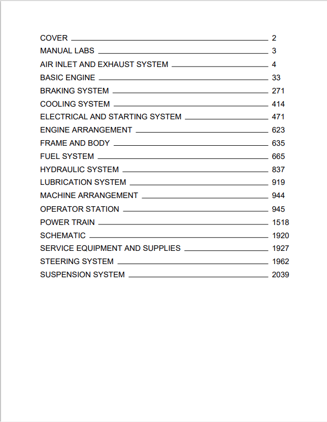 Caterpillar Cat D25D Articulated Truck Service and Repair Manual PDF | S/N 1HK