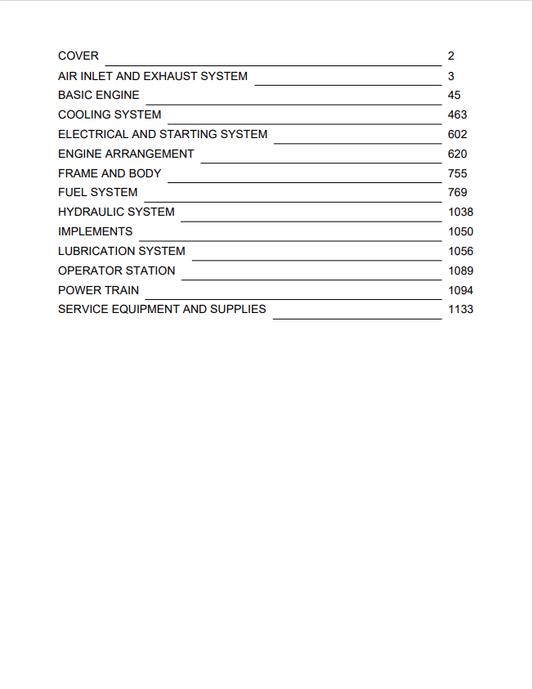 Caterpillar Cat D342 Engine Machine Service and Repair Manual PDF | S/N 17S