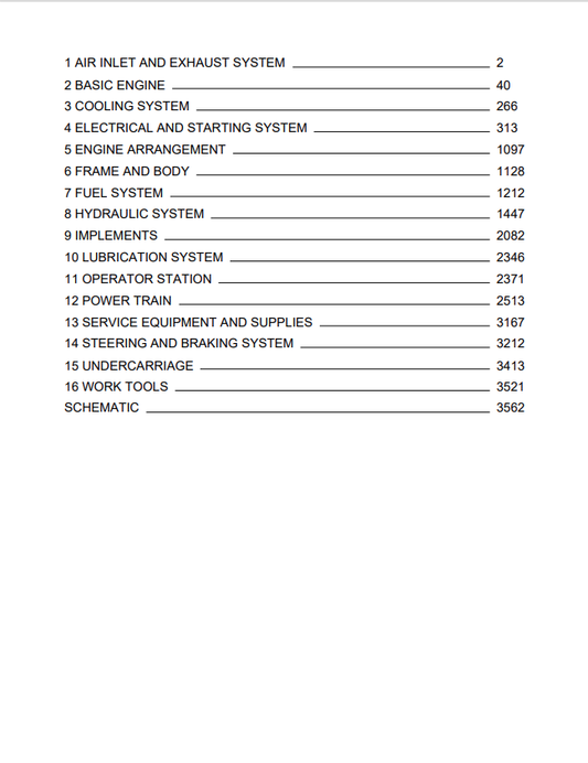 Caterpillar Cat D3C II Track-type Tractor Service Repair Manual PDF | S/N 4HJ
