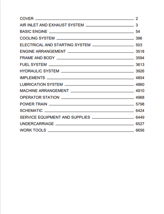 Caterpillar Cat D3G Track-type Tractor Service and Repair Manual PDF | S/N JMH