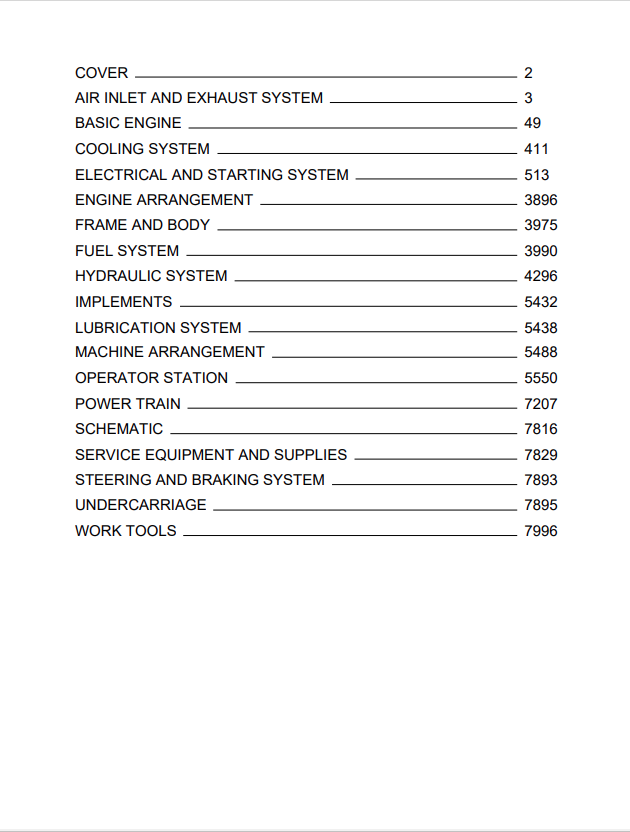 Caterpillar Cat D4G Track-type Tractor Service and Repair Manual PDF | S/N CFN