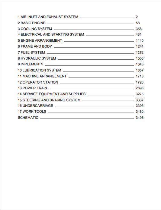 Caterpillar Cat D5C III Track-type Tractor Service and Repair Manual PDF | S/N 6ZL