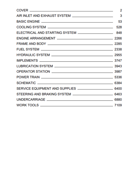 Caterpillar Cat D6H Track-type Tractor Service and Repair Manual PDF | S/N 3ED