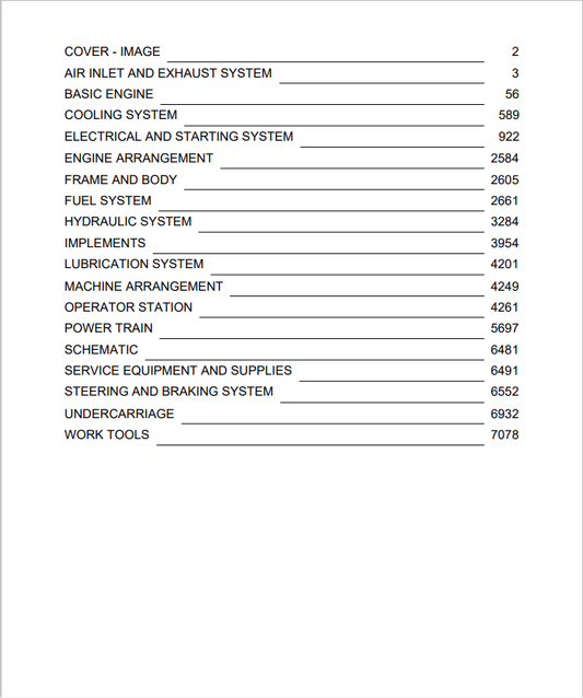 Caterpillar Cat D6H XL Track-type Tractor Service and Repair Manual PDF | S/N 9KJ