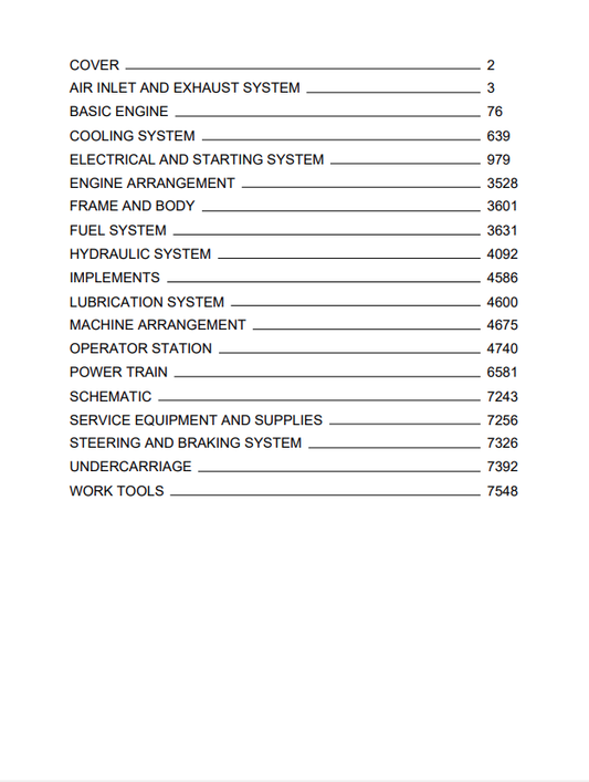 Caterpillar Cat D6N Track-type Tractor Service and Repair Manual PDF | S/N 6FR