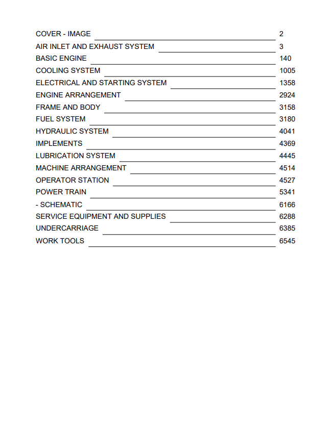 Caterpillar Cat D7G Track Type Tractor Service and Repair Manual PDF | S/N 65V
