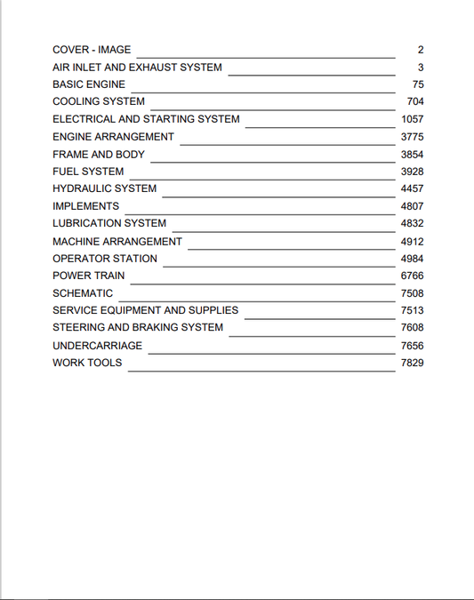 Caterpillar Cat D7R Track-type Tractor Service and Repair Manual PDF | S/N 3DN