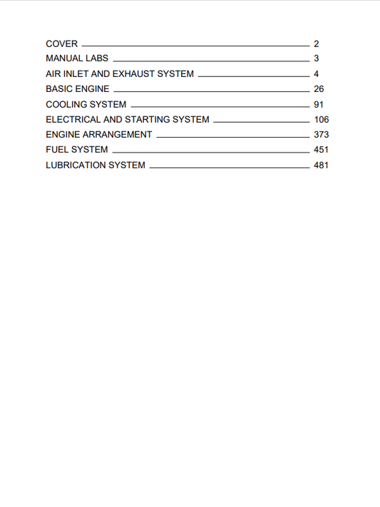 Caterpillar Cat G3406 Gas Engine Service and Repair Manual PDF | S/N 5NW