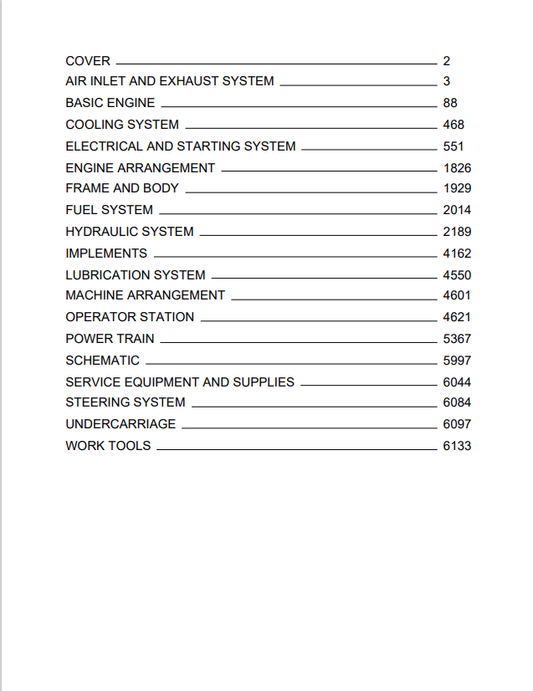 Caterpillar Cat M312 Excavator Service and Repair Manual PDF | S/N 6TL