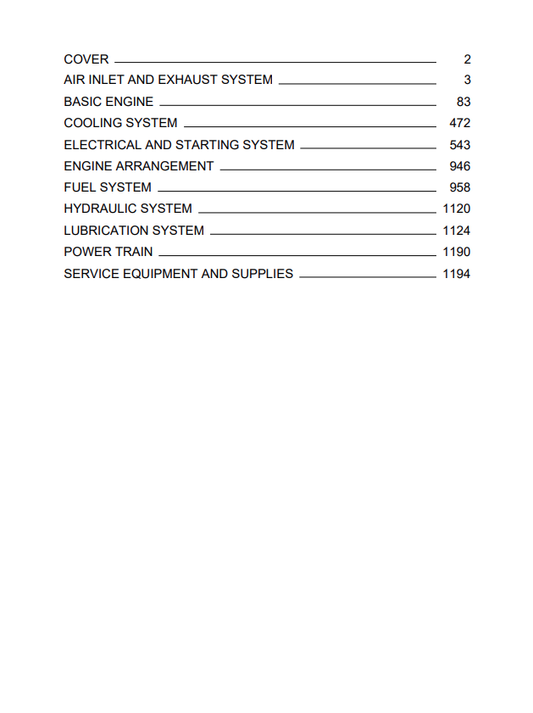 Caterpillar Cat MTC765 Challenger Service and Repair Manual PDF | S/N 815