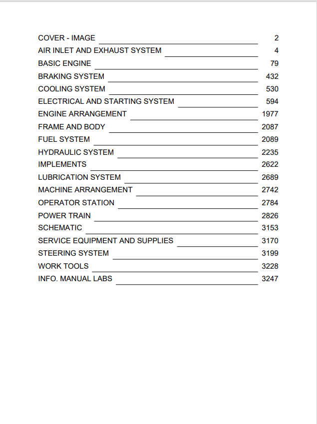 Caterpillar Cat TH82 Telehandler Service and Repair Manual PDF | S/N 3KN