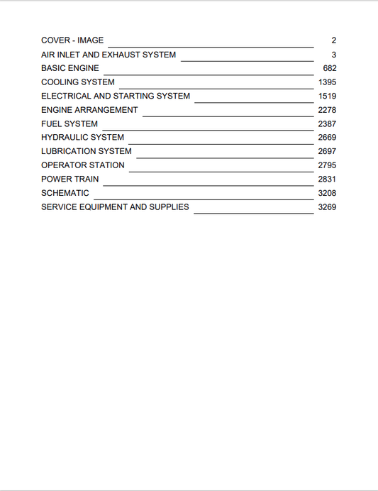 Caterpillar Cat TL1255D Telehandler Service and Repair Manual PDF | S/N ML7