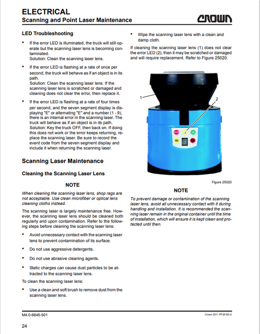 Crown Forklift PC 4500 Pallet Service Repair Manual - PDF File Download