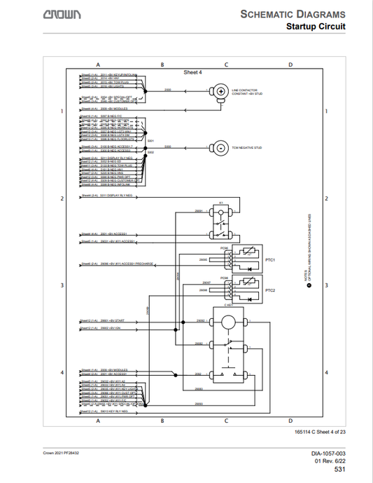 Crown Forklift RC 5700 Counter Balanced Service Repair Manual - PDF File Download