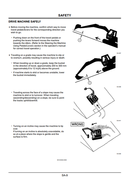 EX220-5 EX220LC-5 EX230H-5 EX230LCH-5 Operator Manual PDF