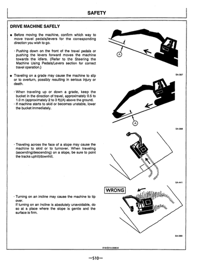 EX750-5 & EX800H-5 John Deere Hitachi Operator Manual EM17C12 PDF