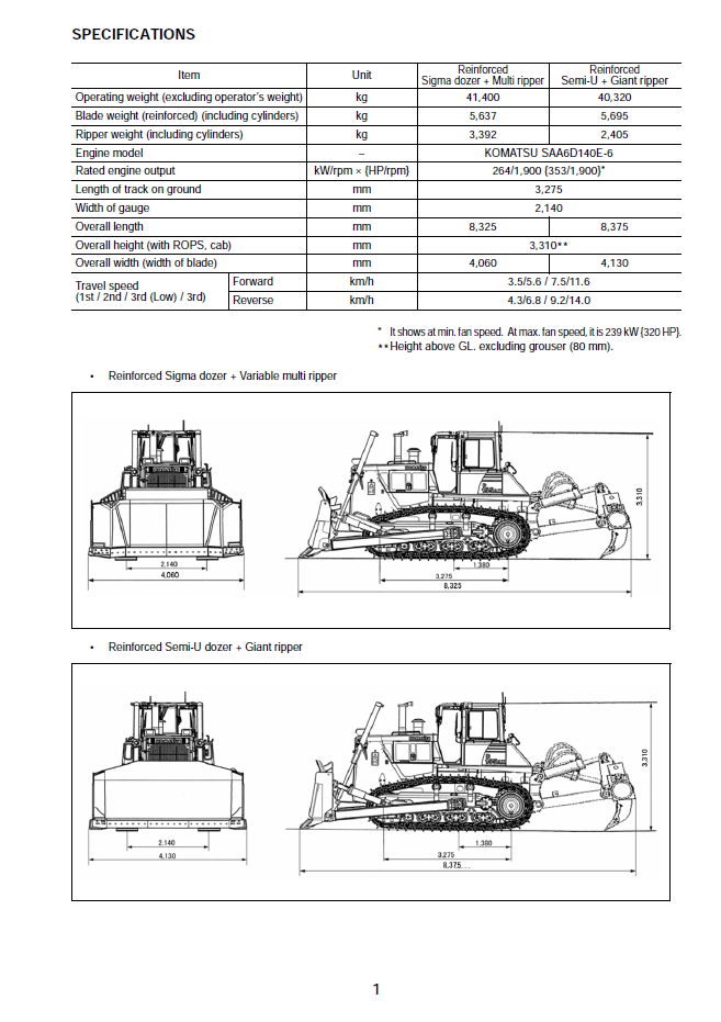 GEN00108-03 Field Assembly Manual for Komatsu D155AX-7 Bulldozer