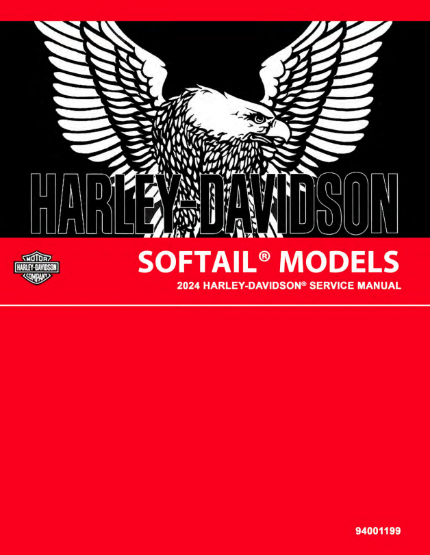 HARLEY-DAVIDSON 2024 SOFTAIL SERVICE MANUAL 94001199 - PDF
