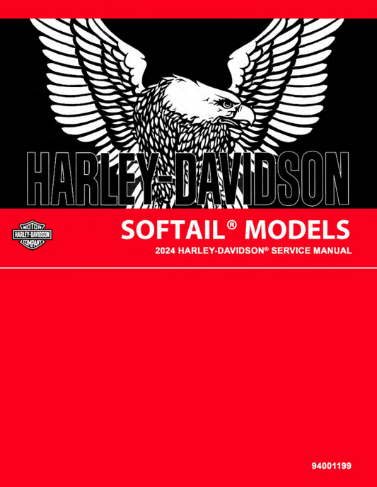 HARLEY-DAVIDSON 2024 SOFTAIL SERVICE MANUAL 94001199 - PDF