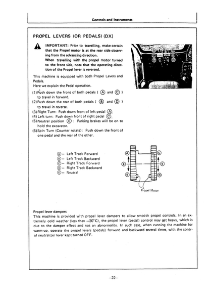 Hitachi EX220LC Excavator Operator Manual EM15314 PDF