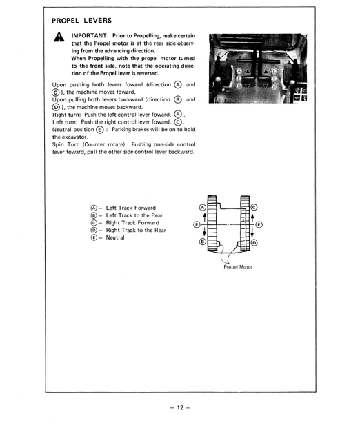 Hitachi UH033 Hydraulic Excavator Operator Manual EM10423