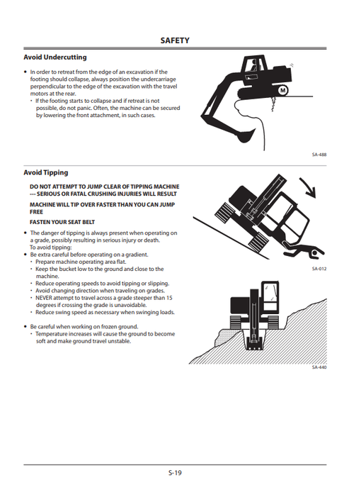 Hitachi Zaxis 130-6N, 210LC-6N & 380LC-6N Operator Manual PDF
