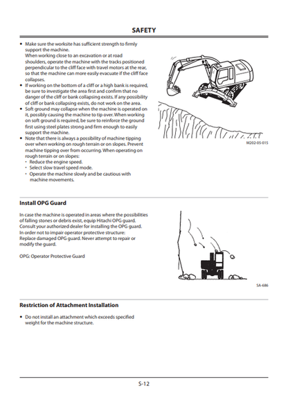 Hitachi Zaxis 190W-6N Wheeled Excavator Operator Manual PDF