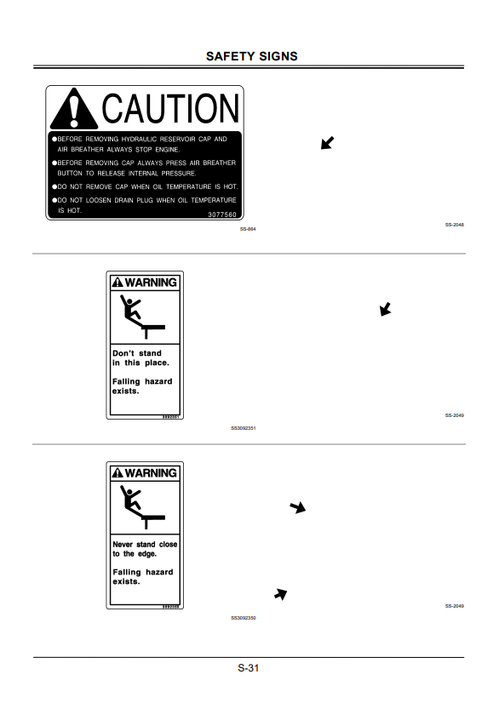 Hitachi Zaxis 95 Excavator Operation Manual EM1EYN12