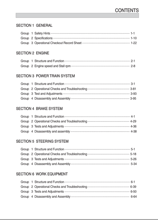 Hyundai HL980A Wheel Loader Service Repair Manual PDF