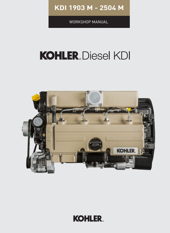 JCB, KOHLER 1903 TCR, 2504 TCR Workshop Manual PDF