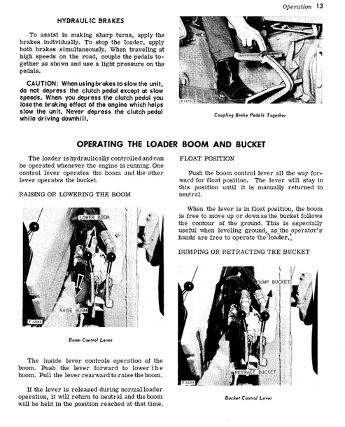 JD300 Loader Operator & Maintenance Manual PDF